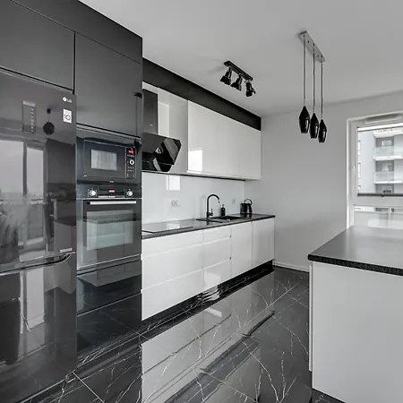 Grand Apartments - Luxury Apartment On The 11Th Floor With A View Of The Old Town Gdansk Exterior photo