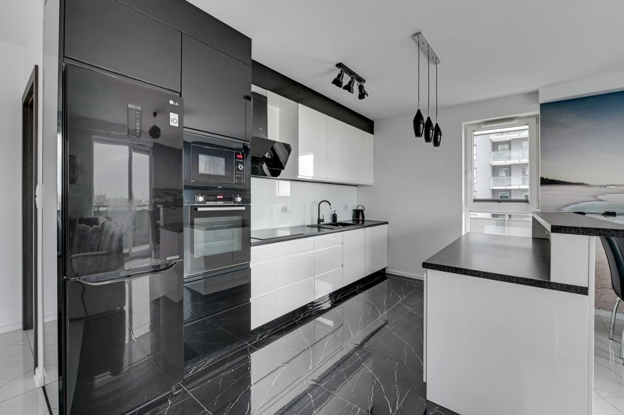 Grand - Luxury On The 11th Floor With A View Of The Old Town Apartamento Gdansk